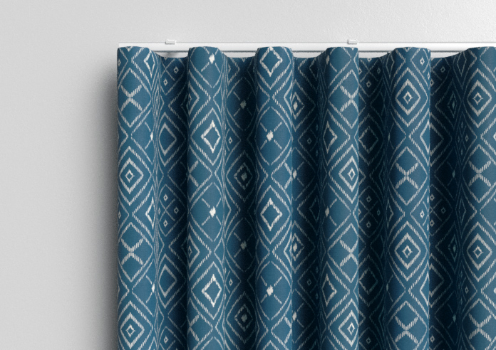 Newquay, Cerulean - Made to Measure Curtain - Image 13